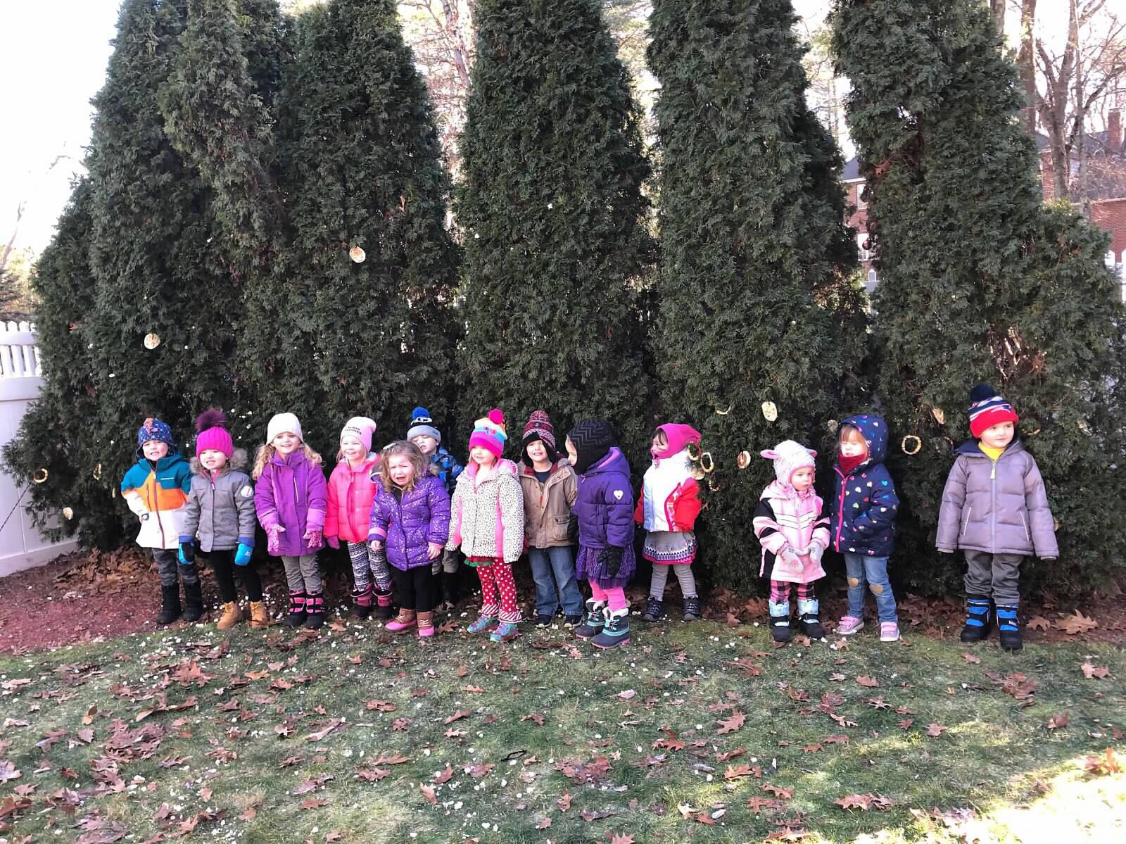 Preschool Tree Decorating Field Trip